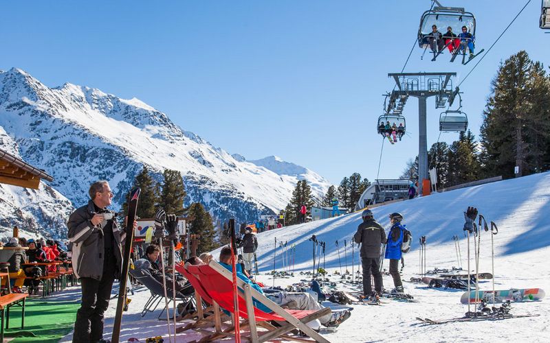 Bubis Schihütte direkt im Skigebiet Sölden